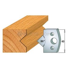 Coppia coltelli sagomati - coppia,