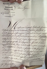 LETTER FOLD FROM VITERBO TO