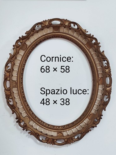 Cornice ovale grande 60x70 - , in