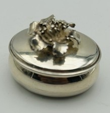 Porta pillole Vintage In Argento 925