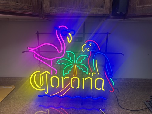 Insegna neon corona birra - neon,