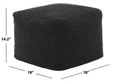 Safavieh samuels boucle pouf - samuels,
