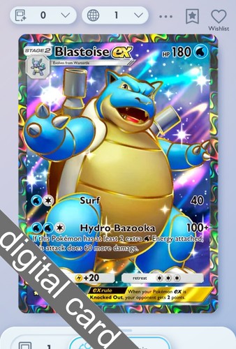 Pokemon tcg pocket blastoise - pokemon,