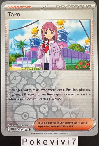 Carte pokemon taro - carte,