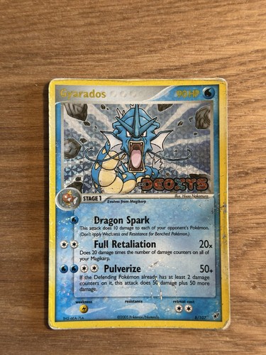 Gyarados deoxys 107 poor - ex,