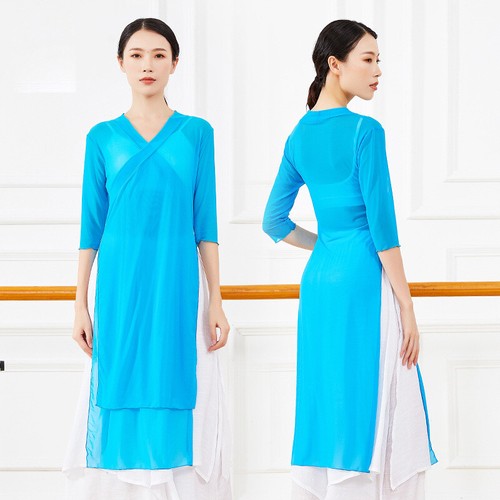 Donna rete trasparente - rete, camicia