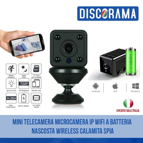 Mini telecamera microcamera - ,