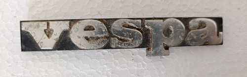 Scritta stemma fregio - fregio, vespa