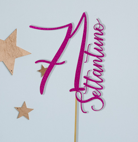 Cake topper per torta - topper,