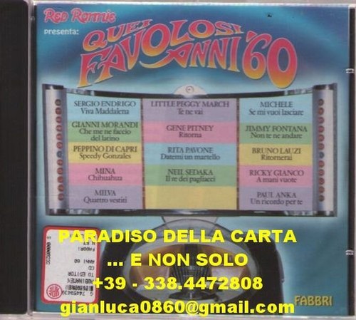 Quei favolosi anni cd - anni, '60