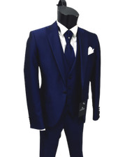 ABITO UOMO SPOSO FIRMATO FUSTENBERG  BLU ABITO CERIMONIA   TUXEDO WEDDING MAN
