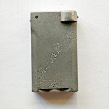 1943 - Accendino in Alluminio Trench Art Lighter WW2 Military - Asmara Eritrea