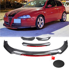 Carbon Fiber Red Front+Bumper
