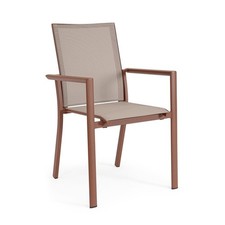 Sedia con braccioli esterno - sedia,