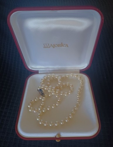 Collana perle opera majorica - perle,