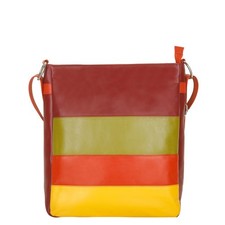 Zaino multicolore in vera