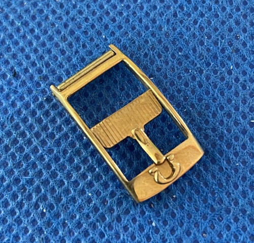 Fibbia omega vintage placcata - vintage,
