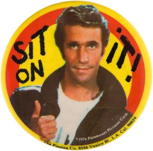 Fonzi classic 1976 siediti - "siediti, su