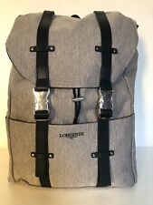 Zaino LONGINES da Uomo/Donna Grande Lavoro Viaggio Porta PC Zainetto NUOVO
