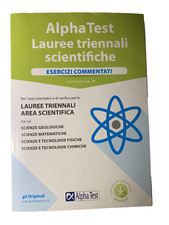 9788848321303  ALPHA TEST LAUREE TRIENNALI SCIENTIFICHE esercizi commentati