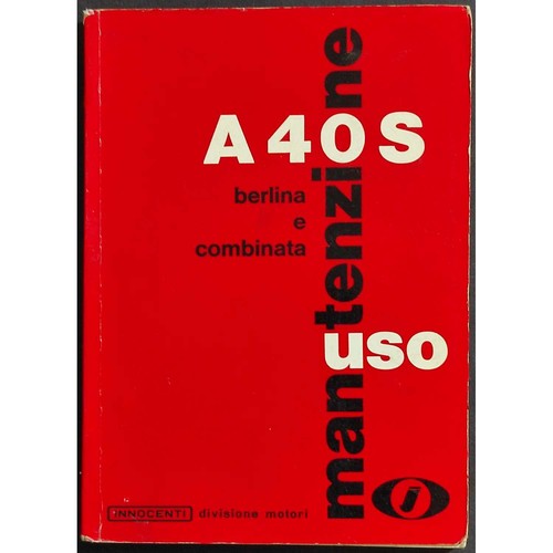 Innocenti a40 berlina e - s,
