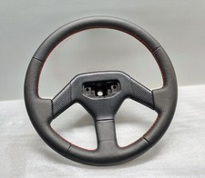 VOLANTE PEUGEOT 205 GTi RALLYE PUNTO ROSSO NUOVO PELLE RARO OTTIMO