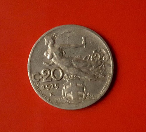Centesimi 1919 libertà - centesimi,
