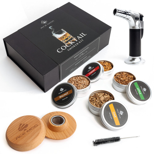 Cocktail smoker kit with torch - cocktail,