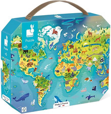 - Puzzle Bambini Il Mondo 100