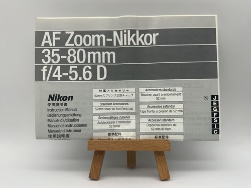 Nikon zoom nikkor 80mm - zoom-nikkor, 35-80mm