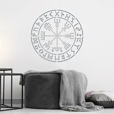 Grande Stencil Motivo Islandese - Grande Stencil Vegvisir Riutilizzabile