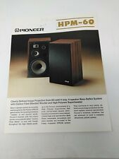 Pioneer HPM-60 altoparlante