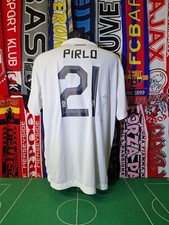 Maglia Calcio Juventus Away 2010/11 Pirlo Autografata Shirt Trikot Maillot