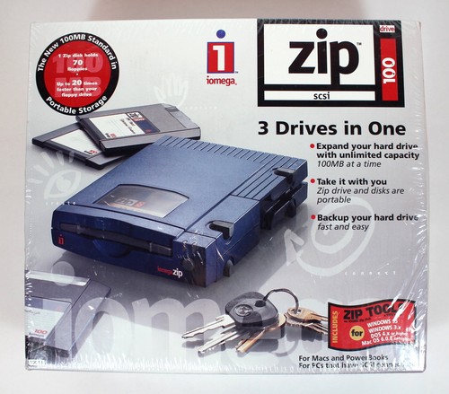 Unità zip scsi esterna iomega - unità,