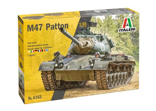 Italeri m47 patton kit - 1:35,