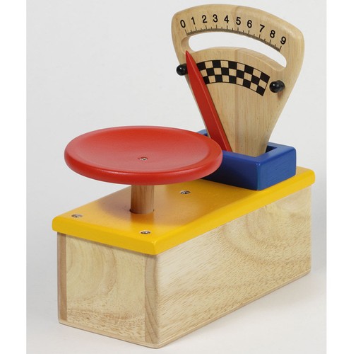 Bilancia con legno - con, in