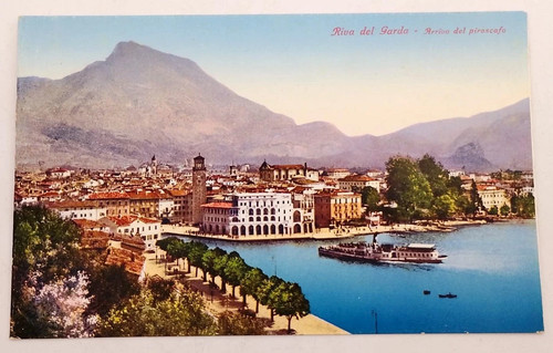 Cartolina riva del garda - cartolina,