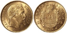 20 Franchi 1870 Parigi (A)