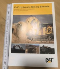 Brochure depliant escavatore minerario Caterpillar
