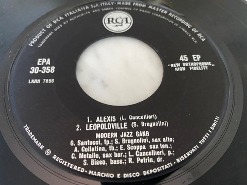 Modern jazz gang - 45, gang"