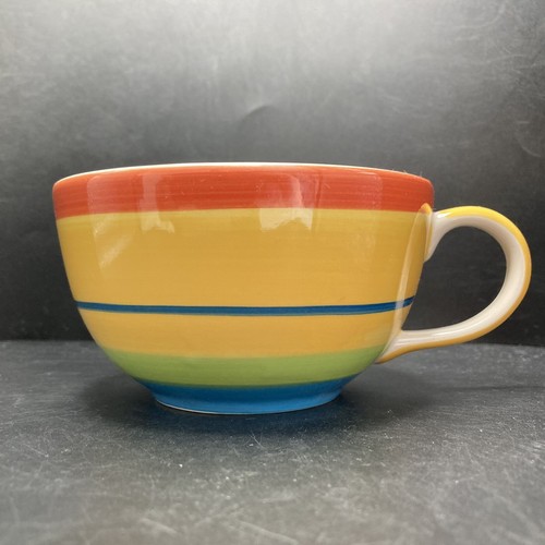 Tazza ceramica righe - ceramica, a