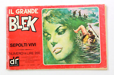 Fumetto EsseGesse Collezione Il Grande Blek Sepolti Vivi Numero 14 Anno II 1977