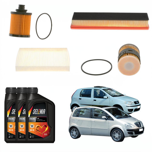 Kit tagliando filtri 3lt - 4, +