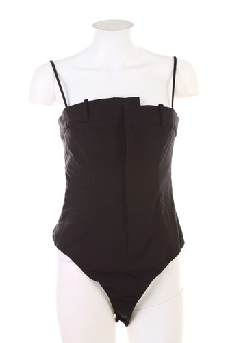 Zara body smanicato - body, nero