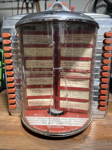 Wurlitzer jukebox wallbox - wurlitzer,