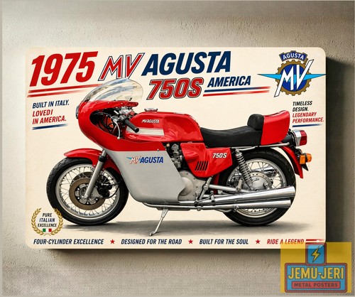 Insegna agusta 750s - 750s, america
