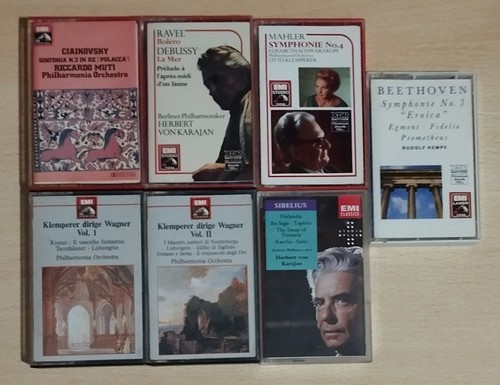 Lotto musicassette emi - 7,