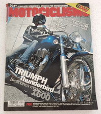 Motociclismo 9 2008 - Triumph Thunderbird 1600 - Suzuki Bandit GSF 1250S - WR125