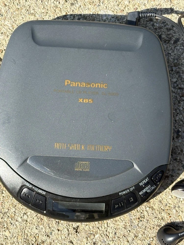Lettore portatile panasonic - lettore, cd