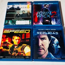 Keanu Reeves  Blu-Ray Lot of 4